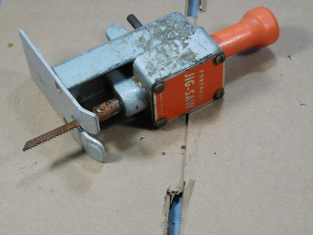 Vintage Portable Jig-Saw Attachment For Power Drill    Tb-1