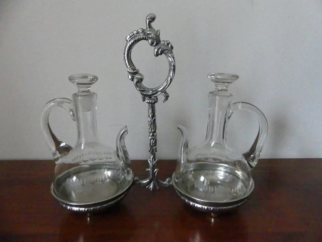 Lot De 4 Becs Verseurs D'huile En Métal Avec Bouchons De Rechange