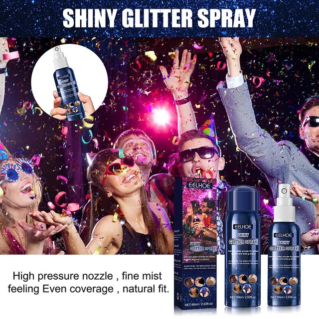 Destacador de piel aclaramiento brillo spray fiesta brillo maquillaje brillante