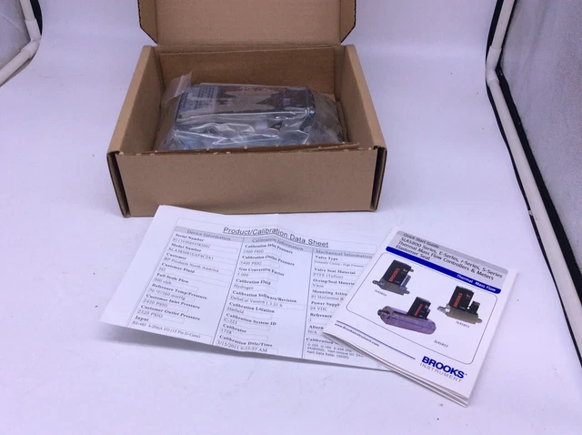 Brooks Mass Flow Controller SLA5850S1EAF4C2A1 *500 SLPH *H2 *NEW