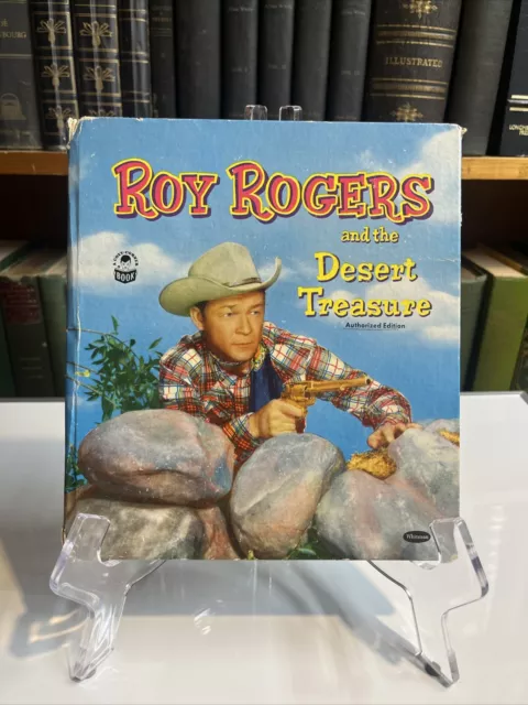 Roy Rogers And the Desert Treasure, A Cozy Corner Book,1954(VINTAGE Western)