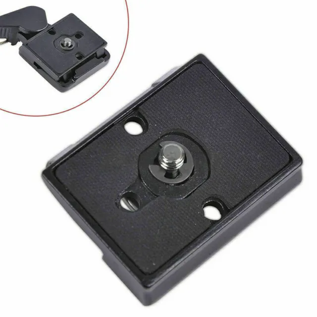 1Pc Quick Release Plate Camera-Tripod 1.5x2" Mount For Manfrotto 2