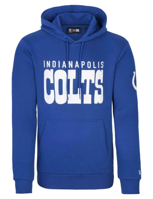 New Era - NFL Indianapolis Colts Logo Squadra E Nome Felpa con Cappuccio
