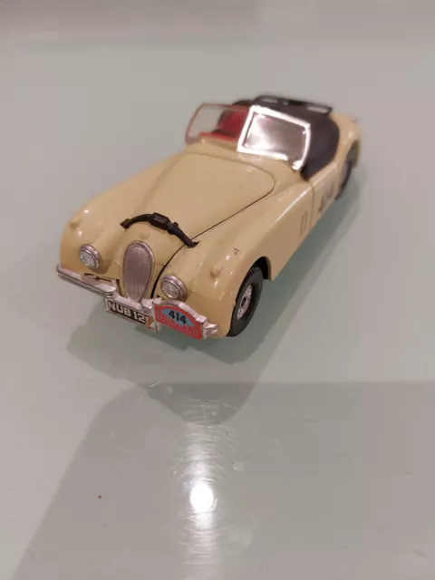 JAGUAR XK 120 version RALLY Corgi