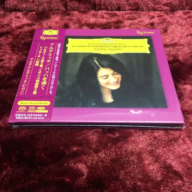 Esoteric Sacd Essg-90161 J.S.Bach Toccata Parttita English Suite Argerich