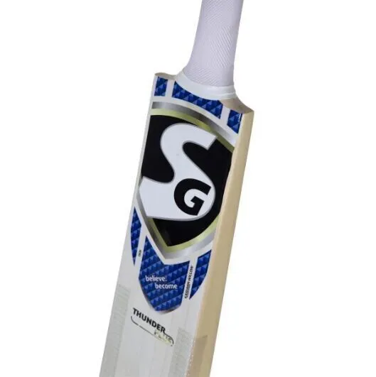 Sg Thunder Plus Kashmir Willow Cricket Bat Size 4 Free Cover Long Play