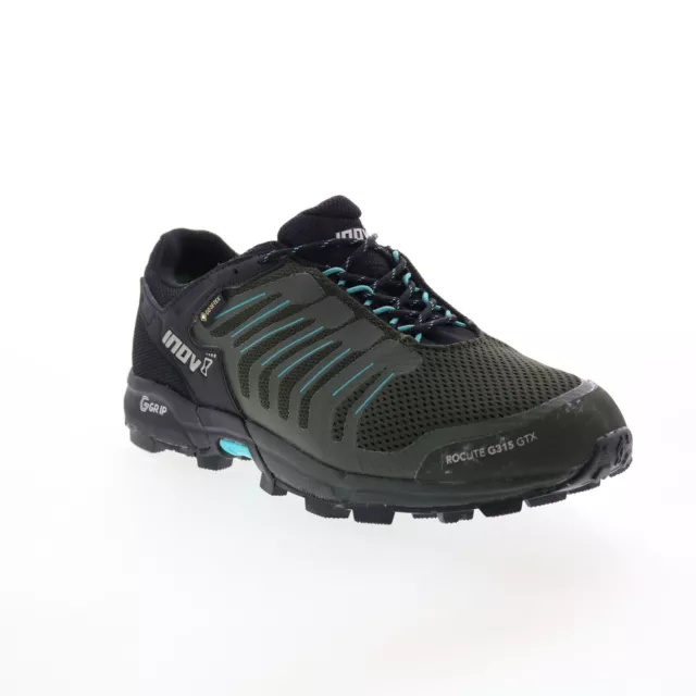 Inov-8 Roclite G 315 GTX 000805-OLBKTL Womens Green Athletic Hiking Shoes 8