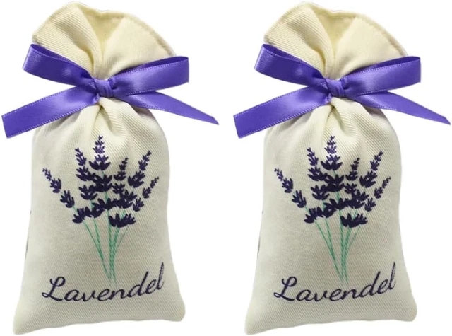JTKREW 2 pz Sacco profumato alla Lavanda(30g*2) Fragranza Lavenda,Fiori...