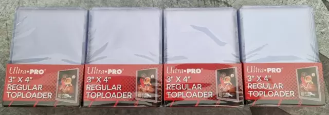 Ultra Pro Regular Toploader Clear 3"x4" 25 Stück für TCG Pokémon Yu-Gi-Oh! MTG