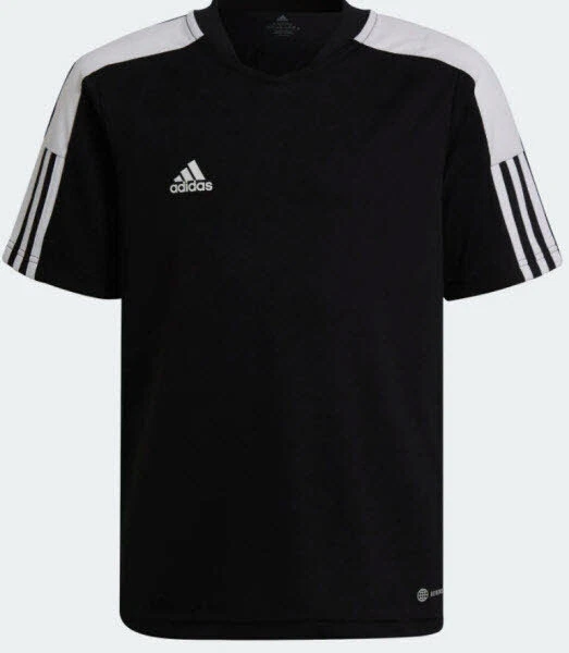 Adidas TIRO TR JSY ESY Kids Fußballtrikot Schwarz
