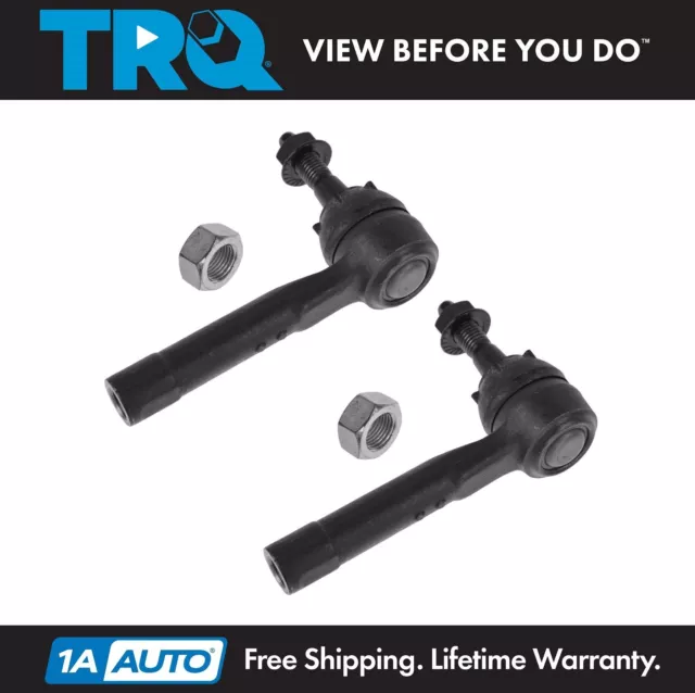 TRQ Front Outer Tie Rod End Pair LH & RH for Venture Montana Impala Grand Prix