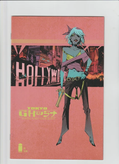 Image 2015 Tokyo Ghost 1-10 ( Run Lot Set) #1 Pink Htf -Many First App Netflix
