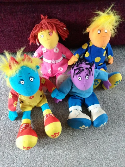 BBC VINTAGE TWEENIES Plush 1990 s 14 Bella Milo Fizz Jake 28 00 bbc-vintage-tweenies-plush-1990-s-14-bella-milo-fizz-jake-28-00