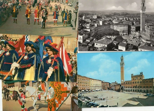 *681 cpsm Italy 5 card lot on Siena