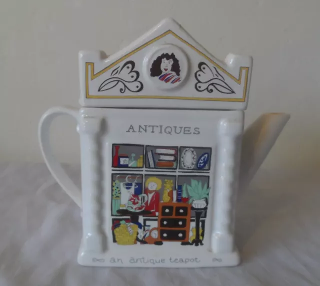 Wade Novelty Antiques Shop Teapot Barry Smith Barbara Wooton English Life
