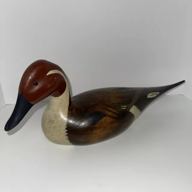 Wooden Duck 14” The Wooden Bird Factory Statue