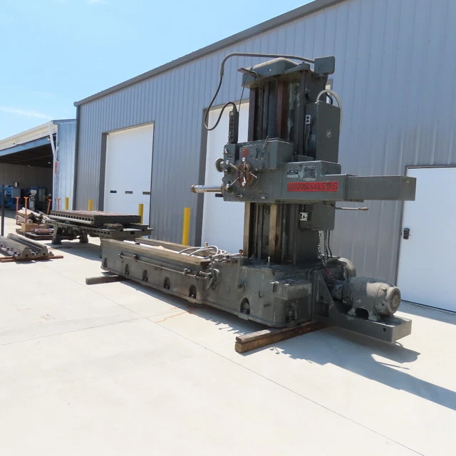 Giddings & Lewis 340-T Horizontal Boring Mill 4" Spindle 30" Travel 48"x74" Bed