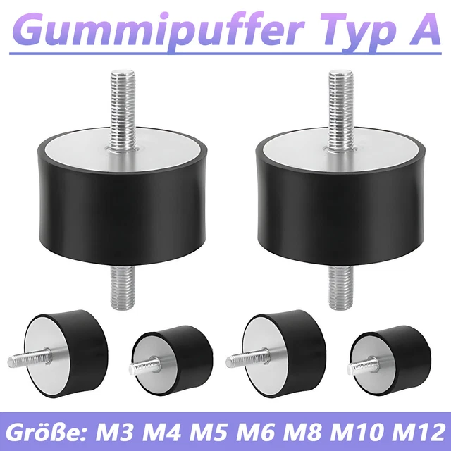 Supporto Antivibrazione Rettangolare - AB 2/2P - CARIBUL - In Acciaio
