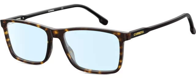 Gafas de filtro de luz azul unisex Carrera CA-225 La Habana Tortuga Marrón Negro 56 mm