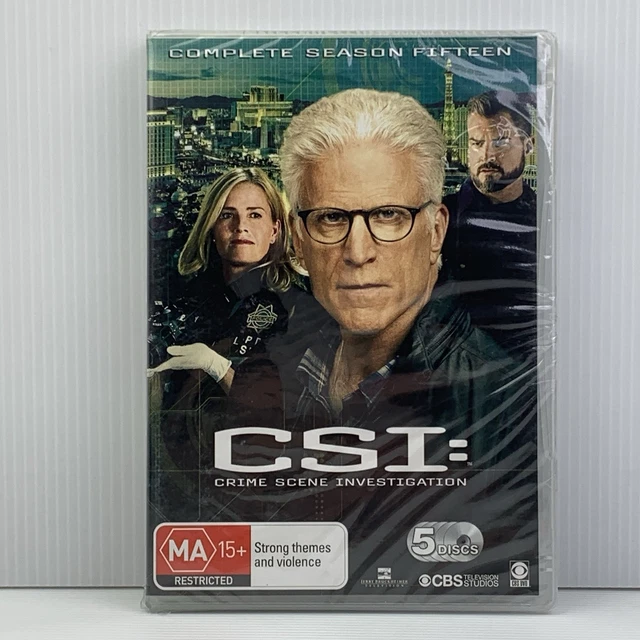 CSI: CRIME SCENE Investigation Season 15 TV Series Region 4