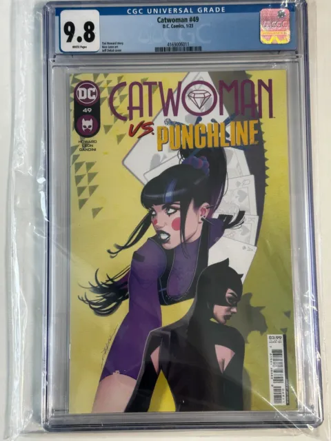 🐱Catwoman #49🐱CGC 9.8 MINT🐱Jeff Dekal  Punchline Cover🐱FREE SHIPPING🐱
