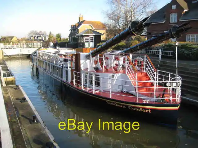 Photo 6x4 River Thames: Old Windsor Lock: MV Southern Comfort Beaumont/S c2008