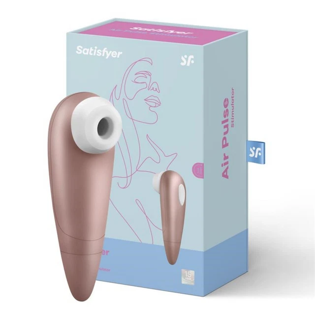 Satisfyer - Estimulador y vibrador con ventosa de clítoris Air Pulse,...