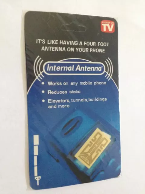 Internal Cell Phone Antenna Signal Reception Booster! As Seen on TV