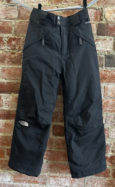 North Face Hyvent Ski Snowboard Snow Pants Boys  Size S (7-8) Black. Perfect