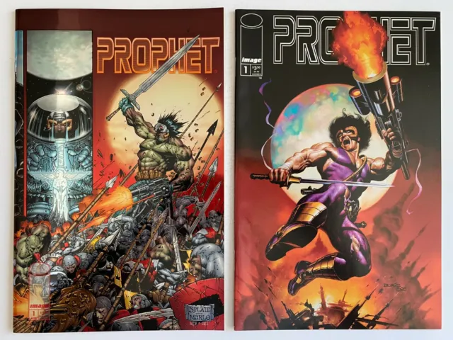Prophet 1 Chromium Variant Lot Image Comics 1995