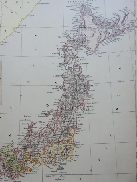 Japan & Southeast Asia Thailand Myanmar Cambodia Vietnam Laos 1883 Blackie map 3