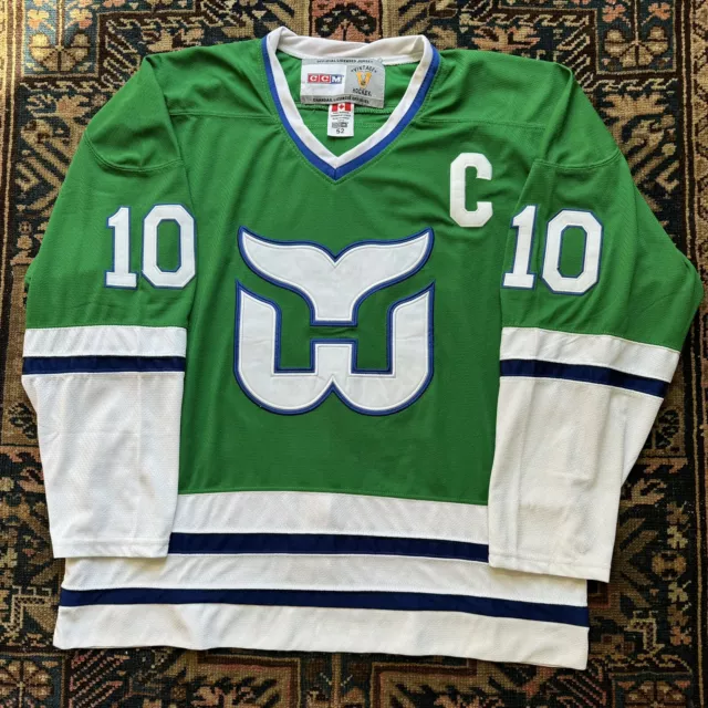 Vintage CCM Ron Francis Hartford Whalers Hockey Jersey Mens XL 52