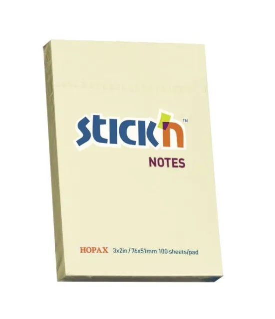 Lined Sticky Notes Pastel Memo Post It School Office 100 Sheets Notepad  3”x5”