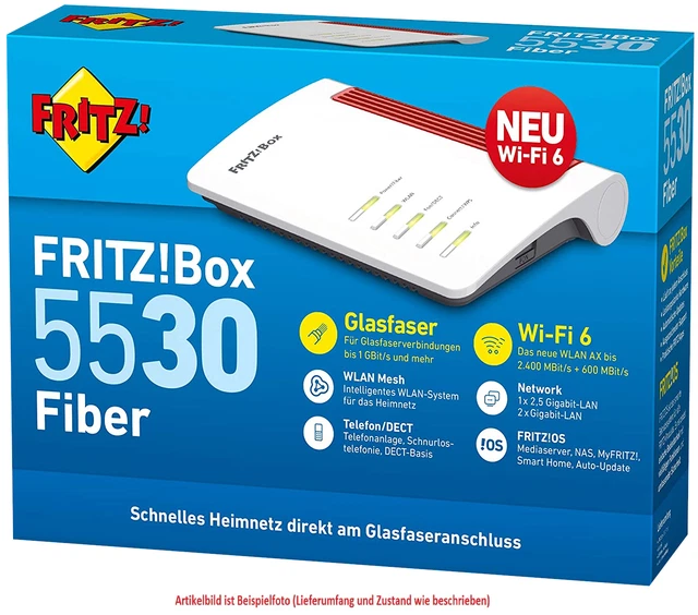AVM FRITZ!Box 5530 Fiber (20002960) von Händler ⭐⭐⭐⭐⭐