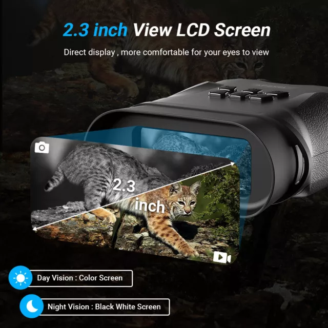 APEXEL Upgrade Night Vision Infrared Military Binoculars Digital 1080P Hunting 3