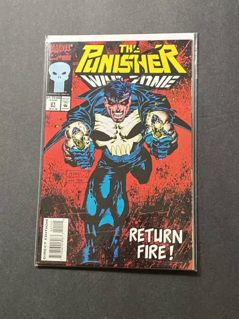 Marvel Comic Book ( VOL. 1 ) The Punisher War Zone #21