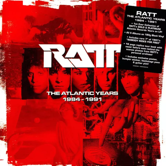 Ratt - The Atlantic Years Box Set (Vinyl 6LP - 2023 - EU - Original)