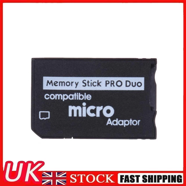 TF To MS Card Memory Stick Adapter Plug and Play Mini Card Adapter for Pro Duo