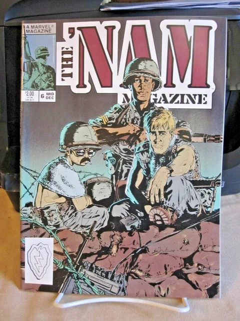 THE 'NAM Magazine Vol 1, No. 6, Mid-December 1988 reprint - A Marvel Magazine