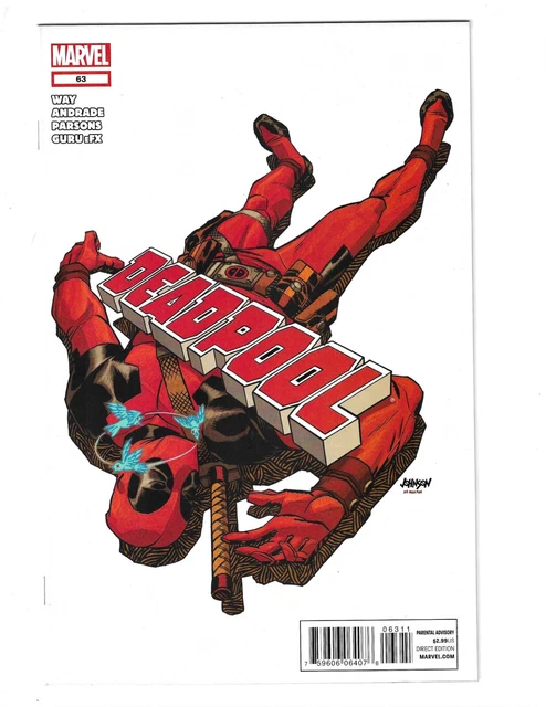 Deadpool 2nd Series #63A NM - DANIEL WAY Dave Johnson - Marvel 2012
