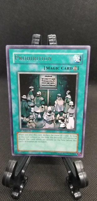 YUGIOH PROHIBITION RARE Psv-039 1st Ed Nm $14.50 - PicClick AU