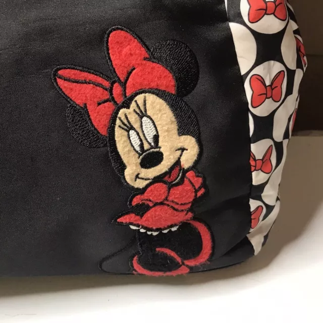Disney© Baby | Minnie Mouse Diaper Bag/Tote | Black & Red | Nice! 2