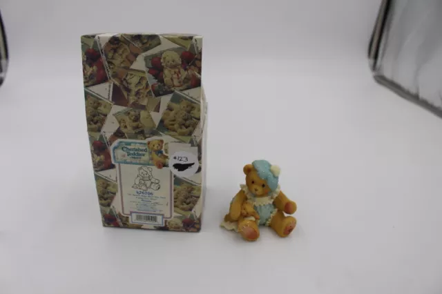 Cherished Teddies MIRANDA - No Matter How Blue You Feel, A Hug Can Heal Figurine