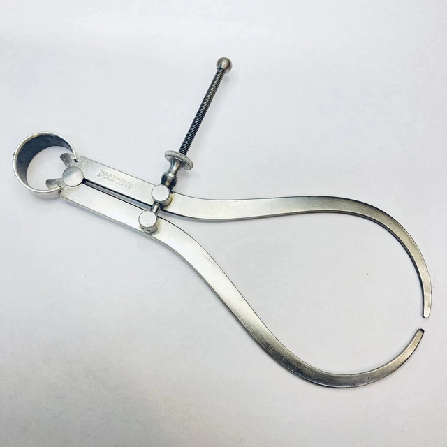 Starrett 79A-6 Yankee Spring-Type Outside Caliper with Solid Nut  6"