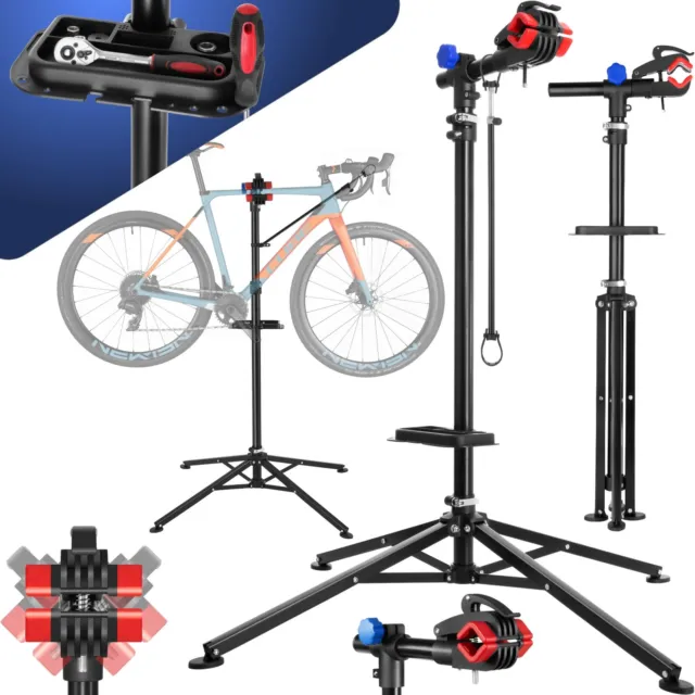 Home Mechanic Bicycle Cycle Bike Repair Work Stand Workstand Rack Adjustable New