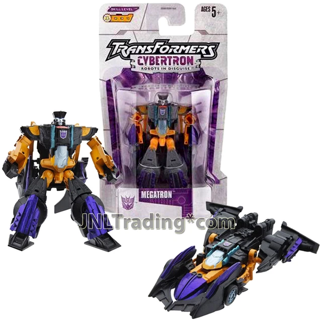 Transformers Cybertron [Legends] Megatron – Action Figure Trasformabile 7,6 Cm, Da Veicolo A Robot, Giocattolo Per Bambini