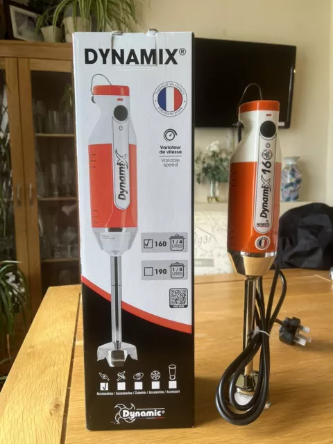 Dynamic Dynamix Stick Blender MX050 Orange Length - 160mm Capacity - 4Ltr