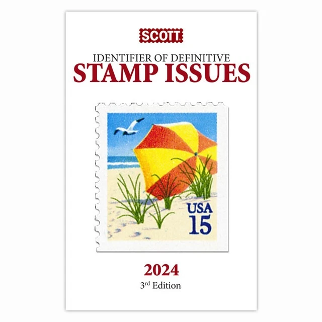 2024 SCOTT UNITED States Stamp Identifier Definitive Issues Catalogue
