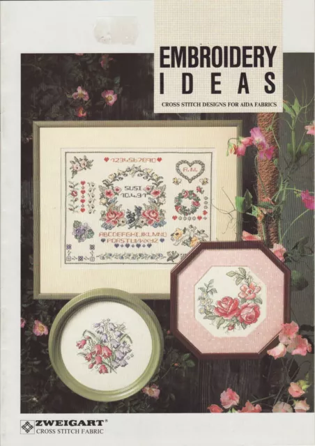 CROSS STITCH BOOKLET  -  'Embroidery Ideas'