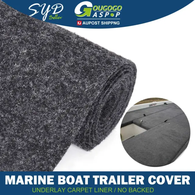 4Mx2M Boat Trailer Bunk Marine Carpet Felt Un-backed Trunk Lining Resists Stains